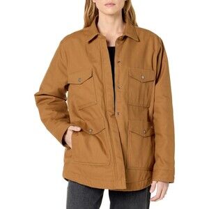 Dickies Women's Duck Canvas High Pile Fleece Lined Chore Coat Size 2XL EUC!!